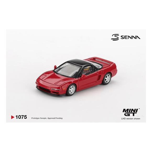 Mini GT 1:64 Honda NS-X Prototype Midship Sports 1989 Ayrton Senna Figürlü MGT01075