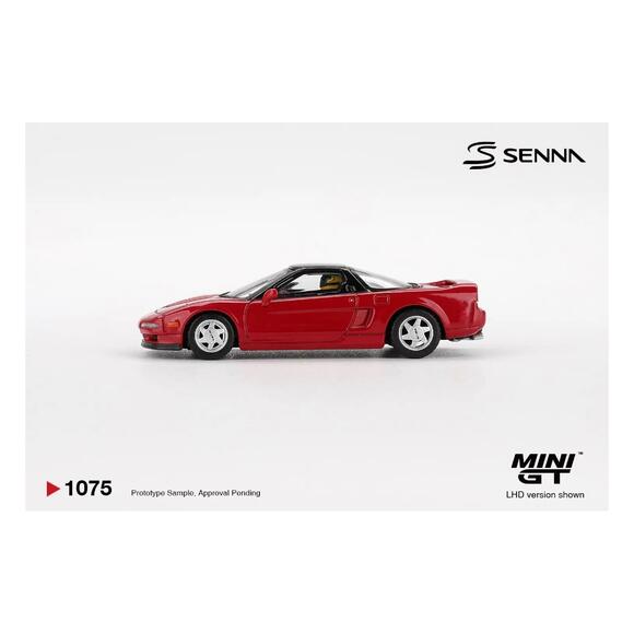 Mini GT 1:64 Honda NS-X Prototype Midship Sports 1989 Ayrton Senna Figürlü MGT01075