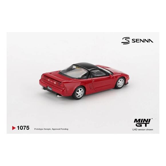 Mini GT 1:64 Honda NS-X Prototype Midship Sports 1989 Ayrton Senna Figürlü MGT01075