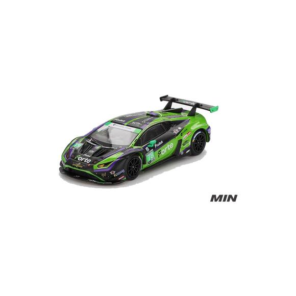 Mini GT 1:64 Lamborghini Huracán GT3 EVO2 #78 Forte Racing 2024 IMSA Daytona MGT01062