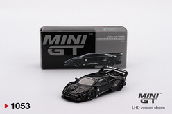 Mini GT - Mini GT 1:64 Lamborghini LB-Silhouette WORKS MURCIELAGO GT Evo Black MGT01053