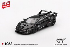 Mini GT 1:64 Lamborghini LB-Silhouette WORKS MURCIELAGO GT Evo Black MGT01053 - Thumbnail