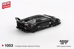 Mini GT 1:64 Lamborghini LB-Silhouette WORKS MURCIELAGO GT Evo Black MGT01053 - Thumbnail