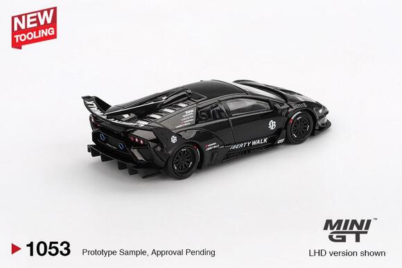 Mini GT 1:64 Lamborghini LB-Silhouette WORKS MURCIELAGO GT Evo Black MGT01053