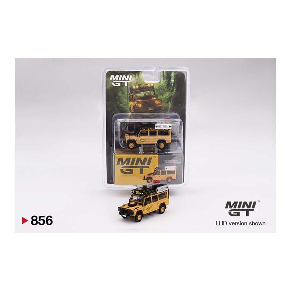 Mini GT 1:64 Land Rover Defender 110 1989 Camel Trophy Amazon Team Turkey Turkey Exclusive MGT00856