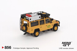 Mini GT 1:64 Land Rover Defender 110 1989 Camel Trophy Amazon Team Turkey Turkey Exclusive MGT00856 - Thumbnail