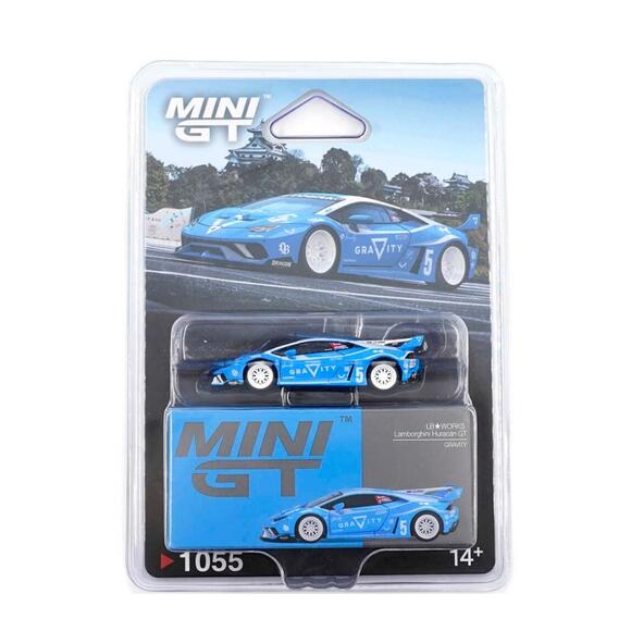 Mini GT 1:64 LB-WORKS Lamborghini Huracán GT GRAVITY MGT01055-BL