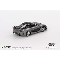 Mini GT 1:64 Mazda RX-7 VeilSide Fortune Grey MGT01057 - Thumbnail