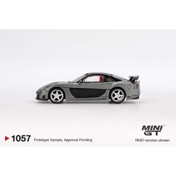Mini GT 1:64 Mazda RX-7 VeilSide Fortune Grey MGT01057 - Thumbnail
