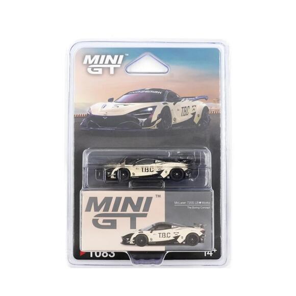Mini GT 1:64 McLaren 720S LB-Works The Boring Concept MGT01083-BL