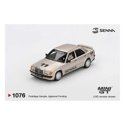 Mini GT - Mini GT 1:64 Mercedes-Benz 190 E 2.3-16 #11 Ayrton Senna 1984 Nürburgring Race of Champions with Fig