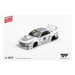 Mini GT - Mini GT 1:64 Nissan GT-R (R32) LB-Kaido Works TAS 2025 MGT01217