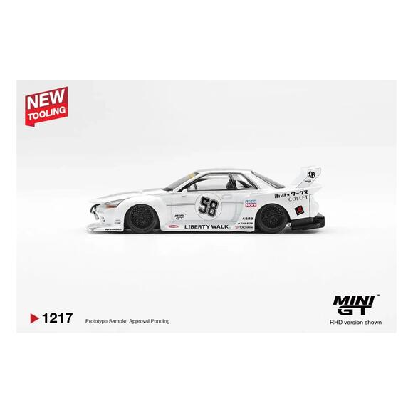 Mini GT 1:64 Nissan GT-R (R32) LB-Kaido Works TAS 2025 MGT01217