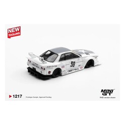 Mini GT 1:64 Nissan GT-R (R32) LB-Kaido Works TAS 2025 MGT01217 - Thumbnail