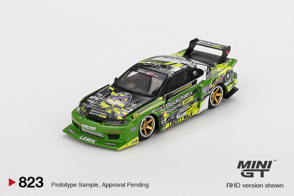 Mini GT 1:64 Nissan LB-Super Silhouette S15 SILVIA V2 2024 Formula Drift Japan MGT00823