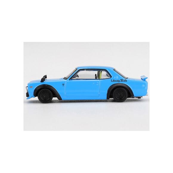 Mini GT 1:64 Nissan LB-Works Hakosuka Baby Blue 2015 MGT01169