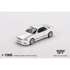 Mini GT - Mini GT 1:64 Nissan Skyline GT-R (R32) VeilSide Combat C-I White MGT01066