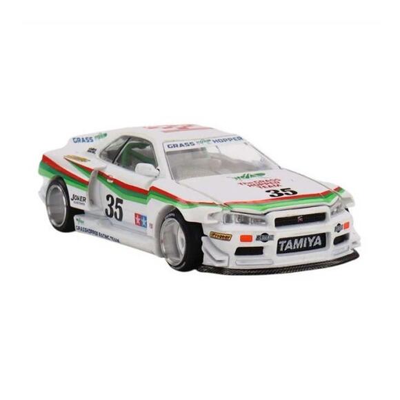 Mini GT 1:64 Nissan Skyline GT-R (R34) Tamıya X Kaıdo House 