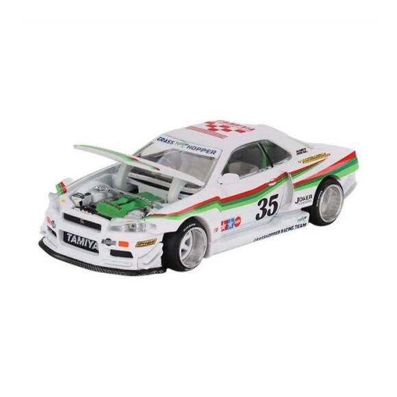 Mini GT 1:64 Nissan Skyline GT-R (R34) Tamıya X Kaıdo House 