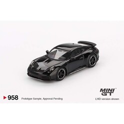 Mini GT - Mini GT 1:64 Porsche 911 Dakar Black MGT00958
