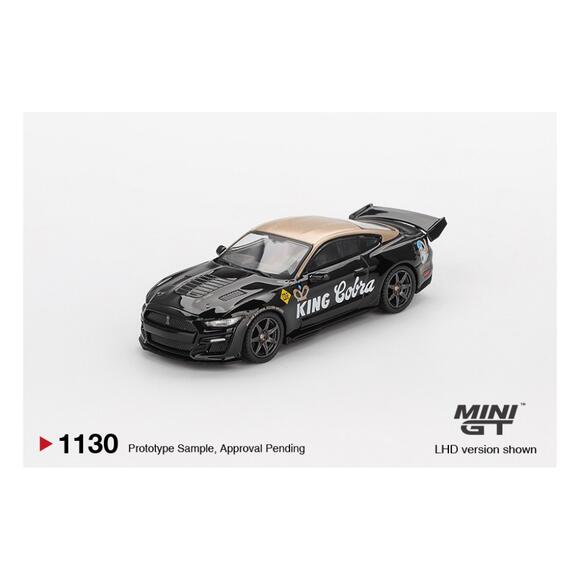 Mini GT 1:64 Shelby GT500 Dragon Snake Concept Black/Gold MGT01130-BL