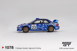 Mini GT 1:64 Subaru Impreza WRC99 #23 2000 Acropolis Rally MGT01078 - Thumbnail