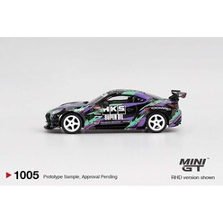 Mini GT 1:64 Toyota GR86 HKS TYPE R 2022 Tokyo Auto Salon MGT01005 - Thumbnail