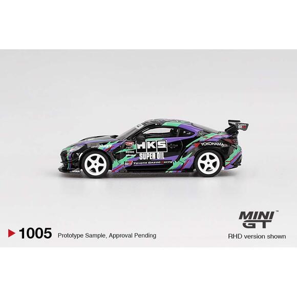 Mini GT 1:64 Toyota GR86 HKS TYPE R 2022 Tokyo Auto Salon MGT01005