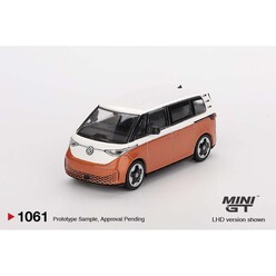 Mini GT 1:64 Volkswagen ID.Buzz Candy White / Energetic Orange MGT01061 - Thumbnail