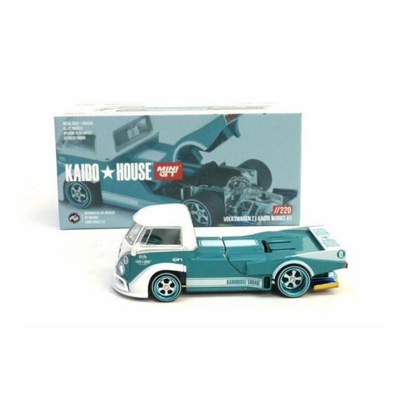 Mini GT x Kaido House 1:64 Volkswagen T1 Pickup Kaido Works V1 1972 KHMG220