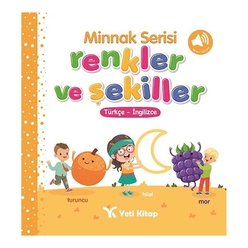 Minnak Serisi Renkler Ve Şekiller Türkçe - İngilizce - Thumbnail
