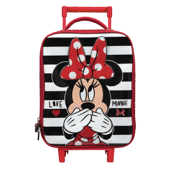 Minnie 5204 Çekçekli Anaokulu Çantası Box Sıgnatur