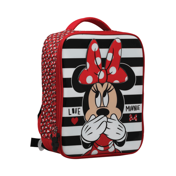 Minnie 5204 Çekçekli Anaokulu Çantası Box Sıgnatur