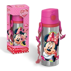 Sms Mickey&Minnie Mouse - Minnie Mouse Pipetli Çelik Matara (600 Ml.) 2016 72967 