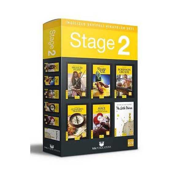 MK İngilizce Seviyeli Hikayeler Seti Stage 2