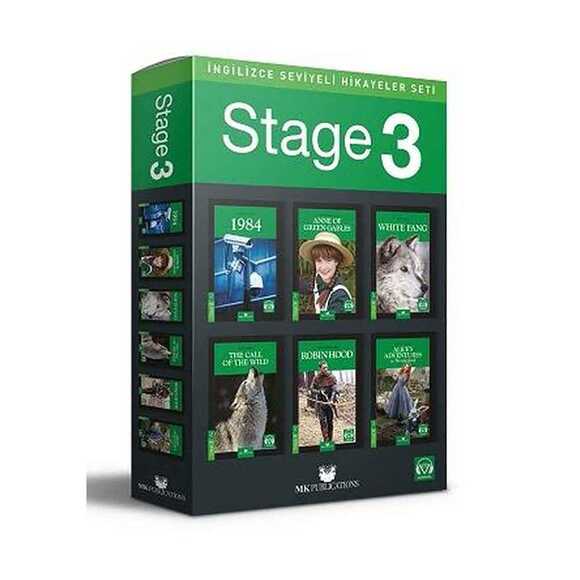 MK İngilizce Seviyeli Hikayeler Seti Stage 3