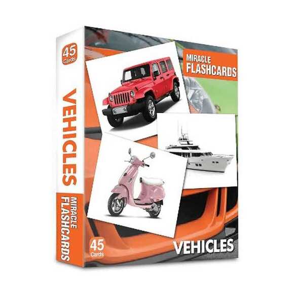 MK Vehicles Flashcards (Karton Kutulu)