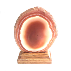 Mobisu - Mobisüs Ahşap Ayaklı Doğal Taş Dekor