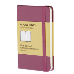 Moleskine Sert Kapak Düz Defter 6.5x10.5 cm Magenta MP012D1 - Thumbnail