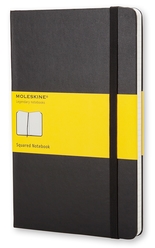 Moleskine Sert Kapak Kareli Defter9x14 cm Siyah 1023 - Thumbnail