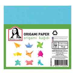 Mona Lisa Origami Kağıdı 11,9 x 11,9 50 Yaprak - Thumbnail