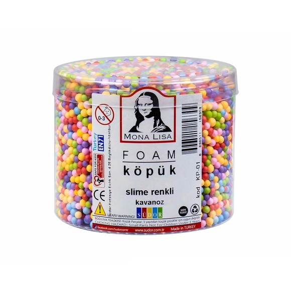 Monalisa KP-01 Köpük Slime Renkli