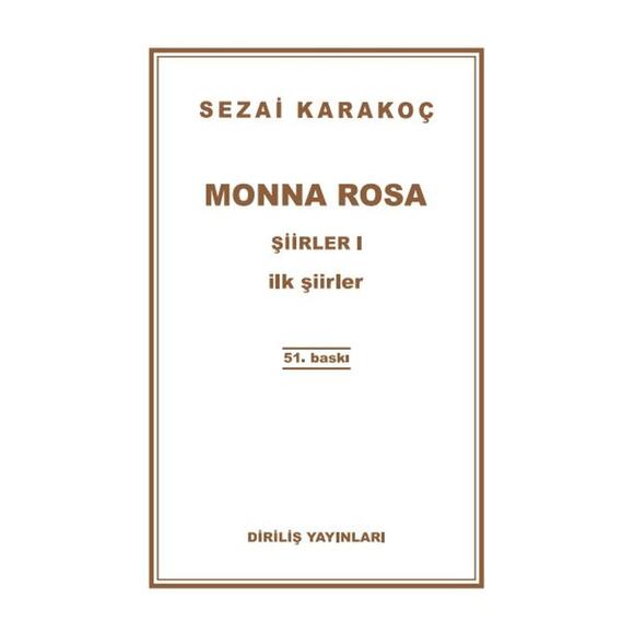 Monna Rosa (Şiirler 1 - İlk Şiirler)