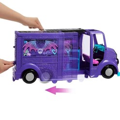 Monster High Festivali Yiyecek Kamyonu ve Gizemli Arkadaş Oyun Seti HXH83 - Thumbnail