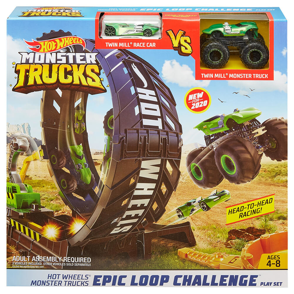 Monster Trucks Efsane Çember Aksiyonu Oyun Seti GKY00