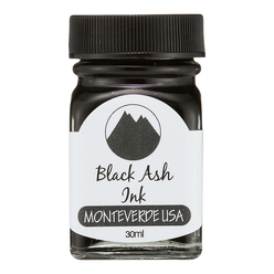 Monteverde Bottle Ink 30 ml Black Ash - Thumbnail