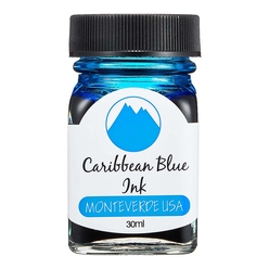 Monteverde Bottle Ink 30 ml Caribbean Blue - Thumbnail