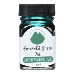 Monteverde Bottle Ink 30 ml Emerald Green - Thumbnail