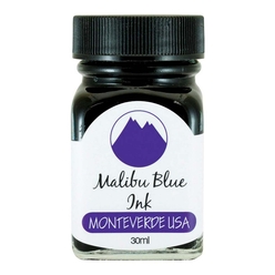 Monteverde Bottle Ink 30 ml Malibu Blue - Thumbnail