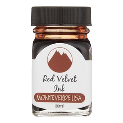 Monteverde Bottle Ink 30 ml Red Velvet - Thumbnail